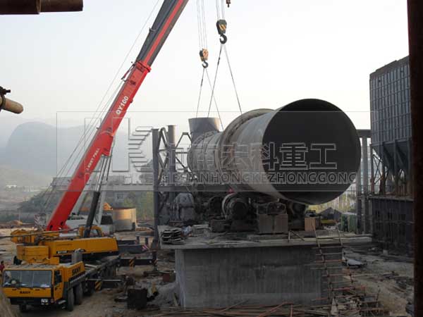 石灰回轉(zhuǎn)窯出現(xiàn)炸料怎么辦，河南宏科重工有高招